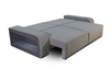 Sofa z funkcją spania + pojemniki na pościel + USB + CUP HOLDER + LEDY  kolor miodowy GRANDE
