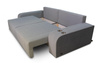 Sofa z funkcją spania + pojemniki na pościel + USB + CUP HOLDER + LEDY  kolor miodowy GRANDE
