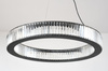 Lampa Wisząca okrągła RING CRYSTAL XXL