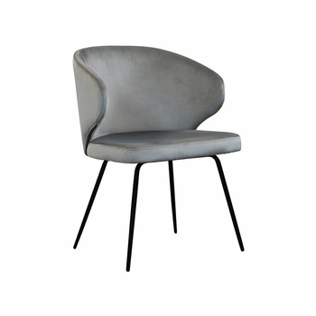 Krzesło tapicerowane MADIS BLACK