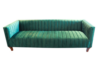 Sofa pikowana bez funkcji spania kolor zielony PENSACOLA