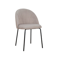 Krzesło tapicerowane LOFT BLACK