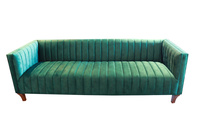 Sofa pikowana bez funkcji spania kolor zielony PENSACOLA